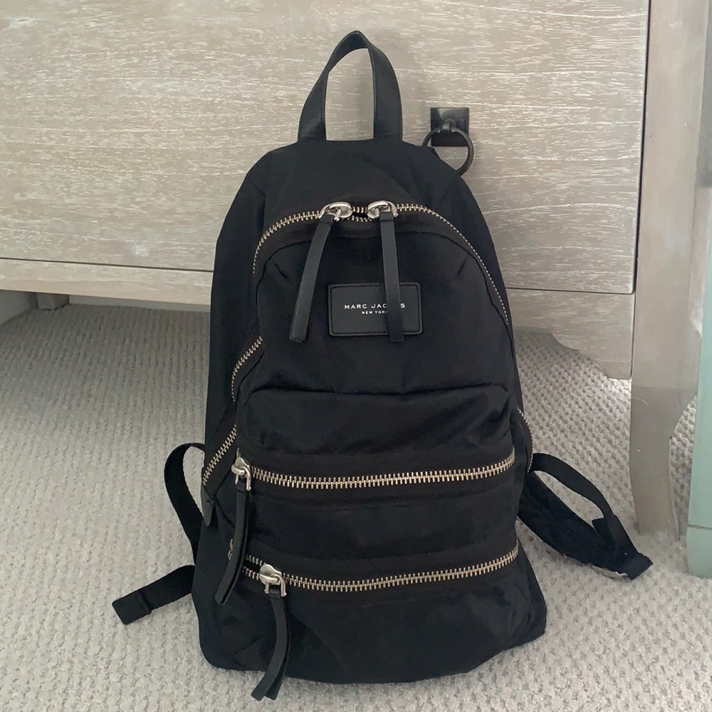 Marc Jacobs Black Backpack